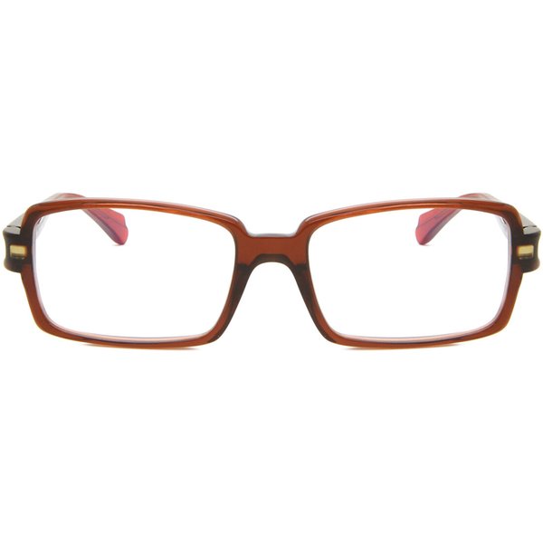 Alyson Magee AMO010 21 Women’s Eyeglasses Brown Size 53 - Blue Light Block Available