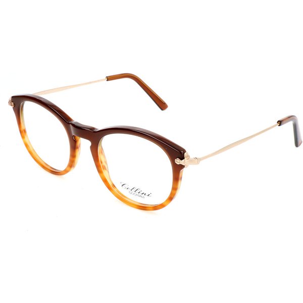 Cellini 1397 C Men's Eyeglasses Brown Size 49 - Blue Light Block Available