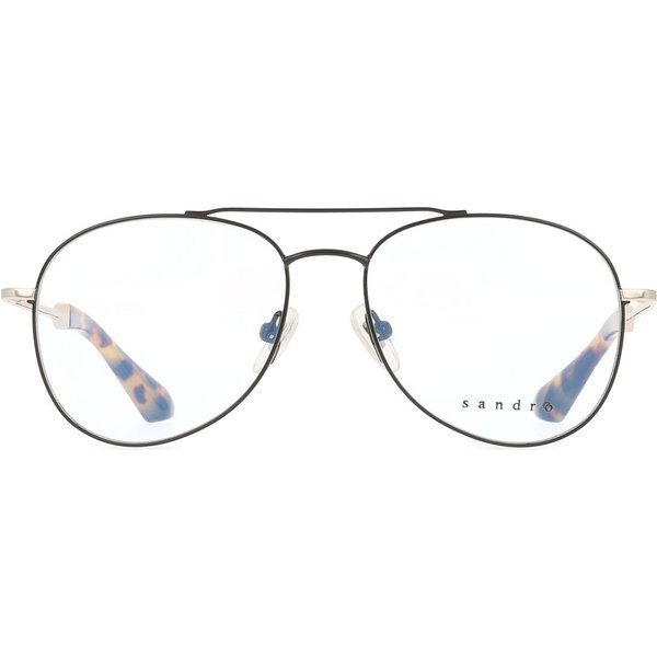 Sandro SD4003 109 Men's Eyeglasses Black Size 51 - Blue Light Block Available