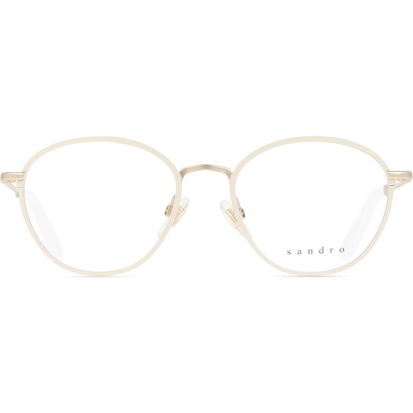 Sandro SD4008 933 Men's Eyeglasses White Size 49 - Blue Light Block Available