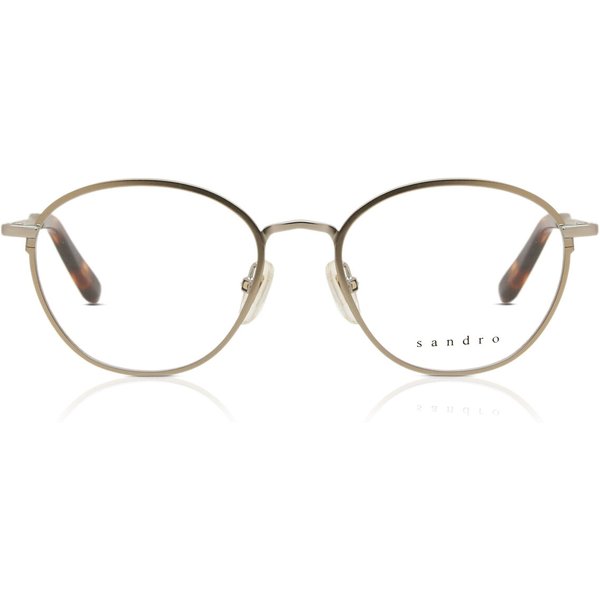 Sandro SD4008 989 Men's Eyeglasses Silver Size 49 - Blue Light Block Available