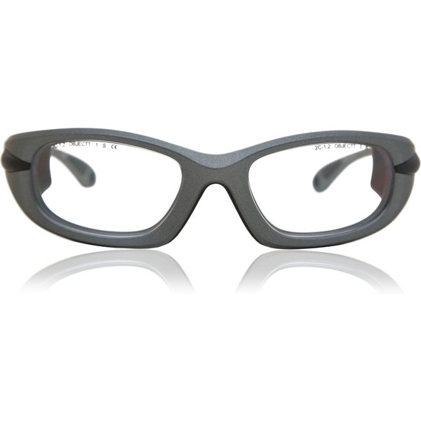 PROGEAR EG-XL1040 Eyeguard 16 Men's Eyeglasses Grey Size 57 - Blue Light Block Available