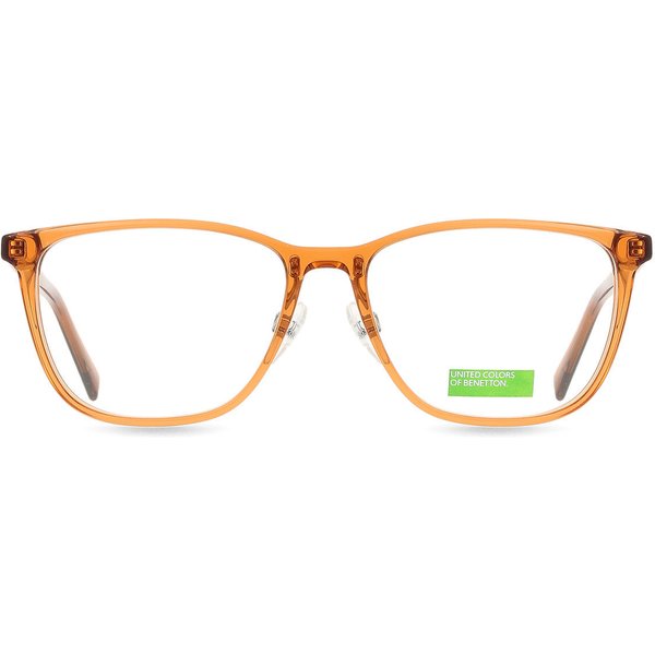 United Colors of Benetton 1029 119 Men's Eyeglasses Brown Size 55 - Blue Light Block Available