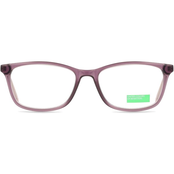 United Colors of Benetton 1032 732 Men's Eyeglasses Purple Size 53 - Blue Light Block Available