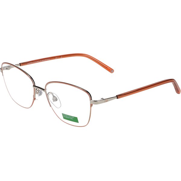 United Colors of Benetton 3070 828 Women’s Eyeglasses Gold Size 53 - Blue Light Block Available