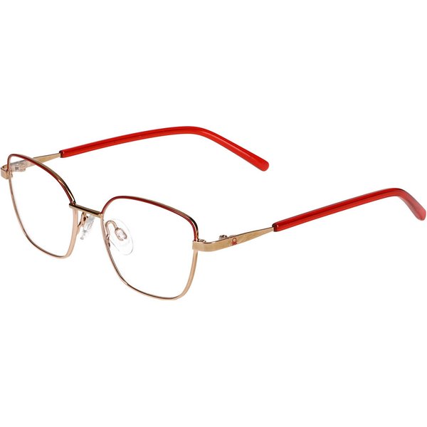 United Colors of Benetton 4007 287 Women’s Eyeglasses Gold Size 47 - Blue Light Block Available