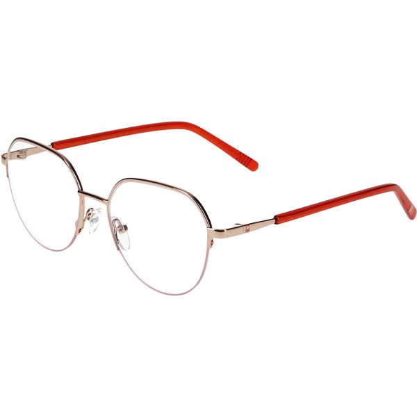 United Colors of Benetton 3103 485 Women’s Eyeglasses Gold Size 51 - Blue Light Block Available