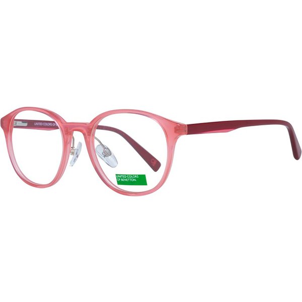 United Colors of Benetton BEO1007 283 Women’s Eyeglasses Pink Size 48 - Blue Light Block Available