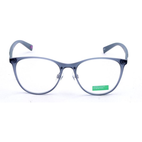 United Colors of Benetton BEO1012 921 Women’s Eyeglasses Grey Size 51 - Blue Light Block Available
