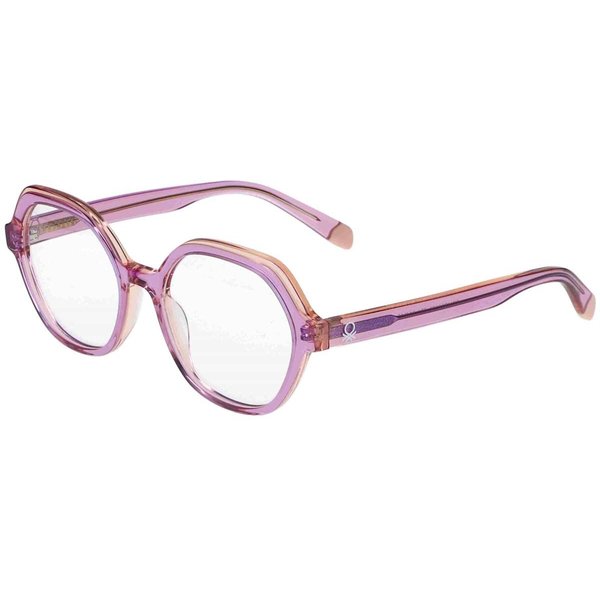 United Colors of Benetton 1147 774 Women’s Eyeglasses Purple Size 51 - Blue Light Block Available