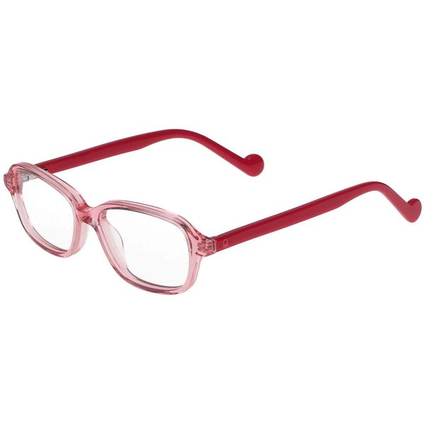 United Colors of Benetton 2025 110 Women’s Eyeglasses Pink Size 44 - Blue Light Block Available