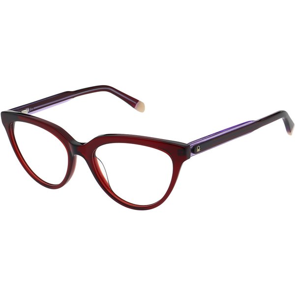 United Colors of Benetton BEO1182 201 Women’s Eyeglasses Red Size 53 - Blue Light Block Available
