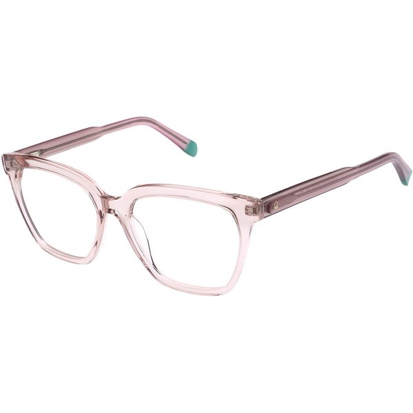 United Colors of Benetton BEO1183 202 Women’s Eyeglasses Pink Size 53 - Blue Light Block Available