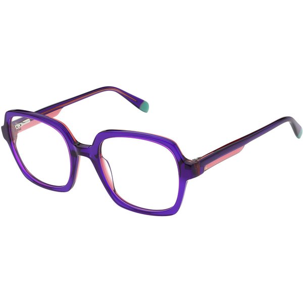 United Colors of Benetton BEO1185 701 Women’s Eyeglasses Purple Size 52 - Blue Light Block Available