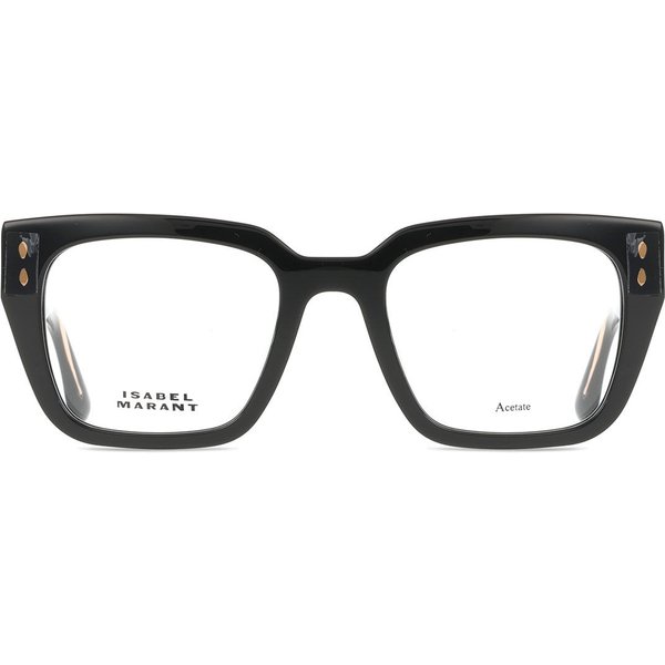 Isabel Marant IM 0145 807 Women’s Eyeglasses Black Size 50 - Blue Light Block Available