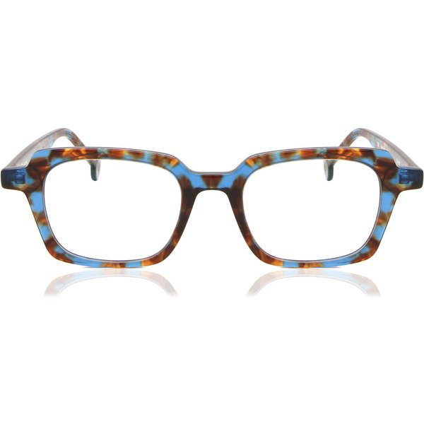 LA Eyeworks Blakey 921 Men's Eyeglasses Tortoiseshell Size 44 - Blue Light Block Available