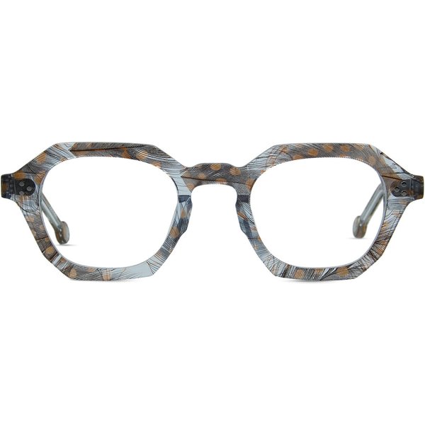 LA Eyeworks Goodall 616 Men's Eyeglasses White Size 49 - Blue Light Block Available