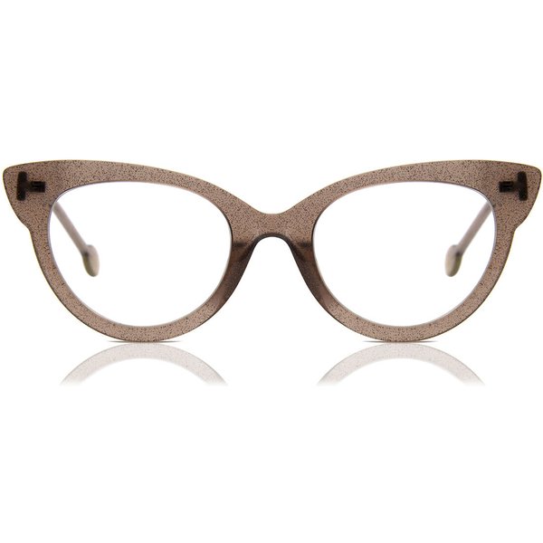 LA Eyeworks Archie 951 Women’s Eyeglasses Brown Size 51 - Blue Light Block Available