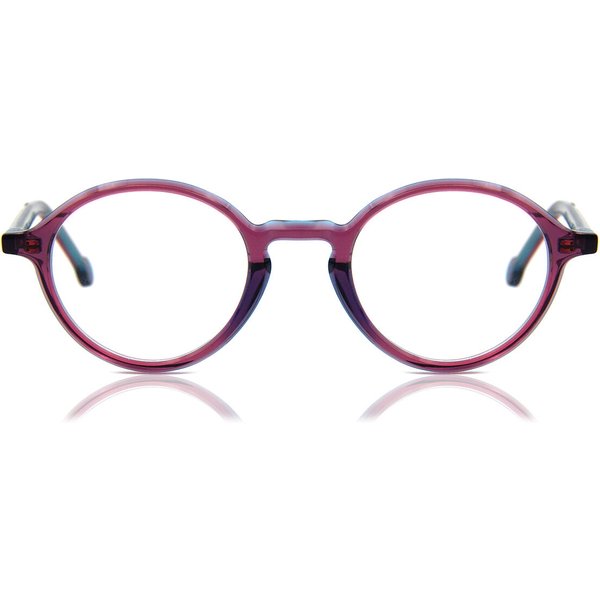 LA Eyeworks Buck 678 Men's Eyeglasses Purple Size 46 - Blue Light Block Available