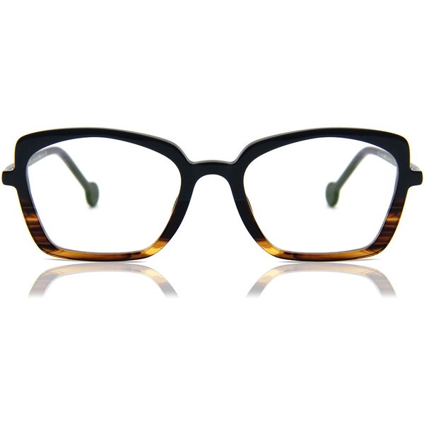 LA Eyeworks Loquat 906 Men's Eyeglasses Black Size 51 - Blue Light Block Available