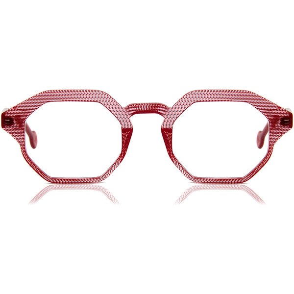 LA Eyeworks Rye 926 Men's Eyeglasses Red Size 48 - Blue Light Block Available