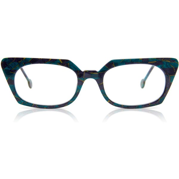 LA Eyeworks Sailor 997 Women’s Eyeglasses Blue Size 53 - Blue Light Block Available