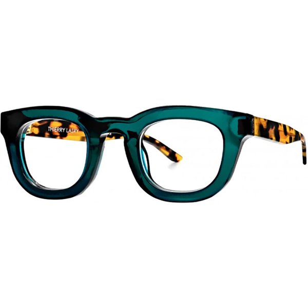Thierry Lasry Thundery 3473 Men's Eyeglasses Green Size 52 - Blue Light Block Available