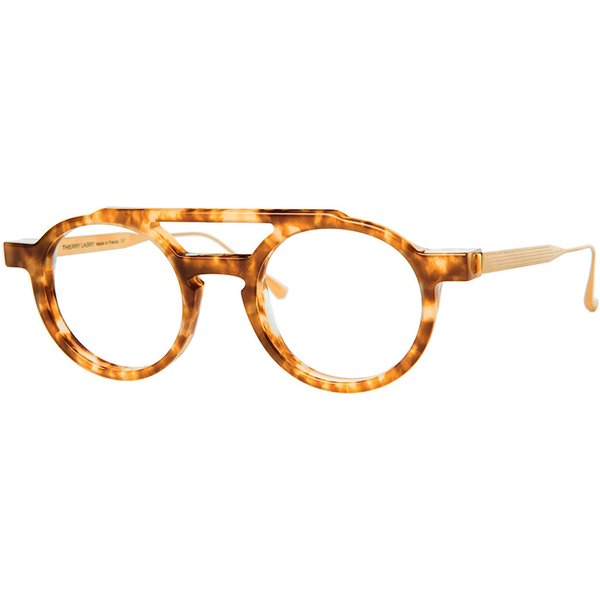 Thierry Lasry Immunity 667 Men's Eyeglasses Tortoiseshell Size 44 - Blue Light Block Available