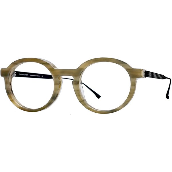 Thierry Lasry Kingdomy 295 Men's Eyeglasses Brown Size 47 - Blue Light Block Available