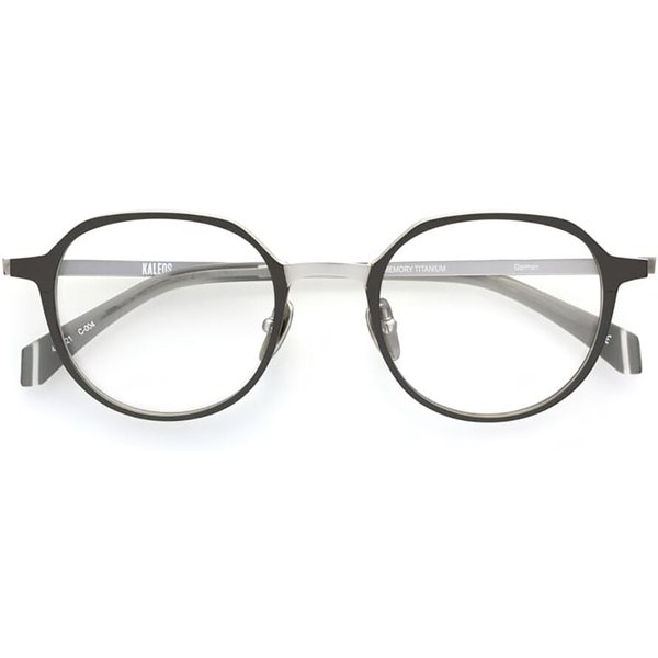 Kaleos Gorman Titanium C4 Men's Eyeglasses Black Size 48 - Blue Light Block Available