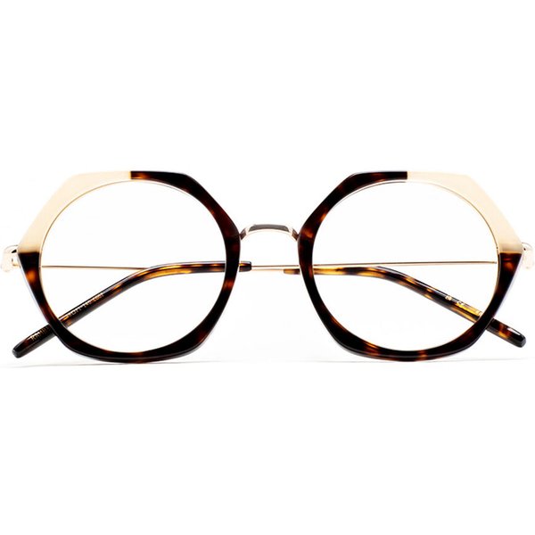 Kaleos Rambeau C2 Men's Eyeglasses Tortoiseshell Size 48 - Blue Light Block Available