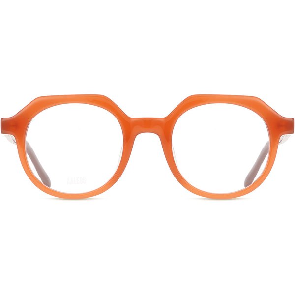 Kaleos Haverhill C5 Men's Eyeglasses Orange Size 49 - Blue Light Block Available