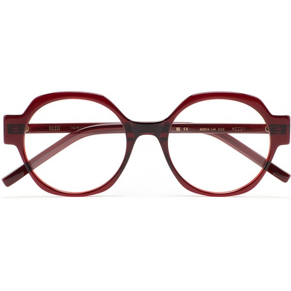 Kaleos Mccoy C3 Men's Eyeglasses Burgundy Size 52 - Blue Light Block Available