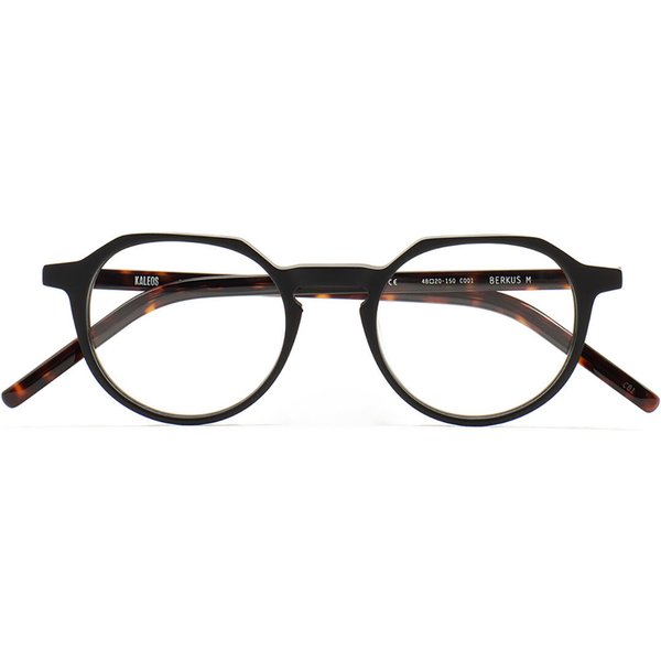 Kaleos Berkus M C1 Men's Eyeglasses Black Size 48 - Blue Light Block Available