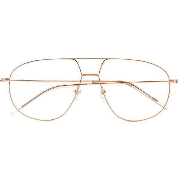 Kaleos Callas C5 Men's Eyeglasses Gold Size 59 - Blue Light Block Available