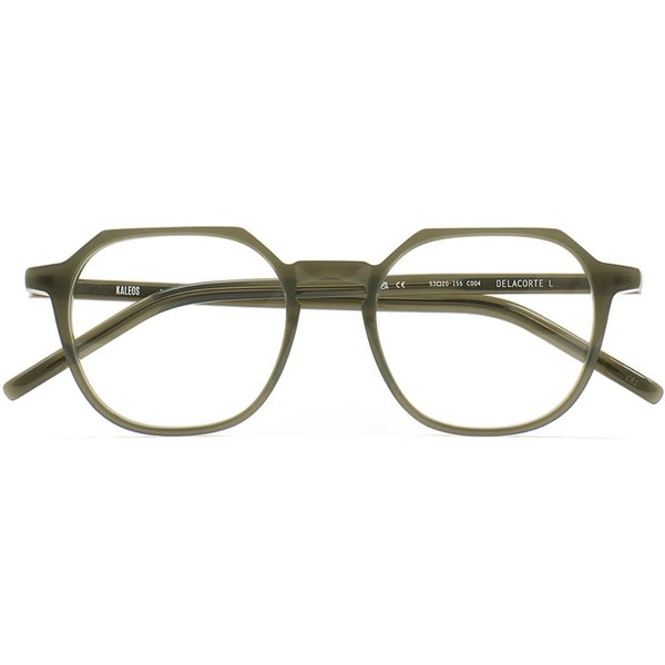 Kaleos Delacorte L C4 Men's Eyeglasses Green Size 53 - Blue Light Block Available