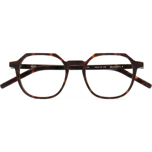 Kaleos Delacorte M C2 Men's Eyeglasses Tortoiseshell Size 50 - Blue Light Block Available