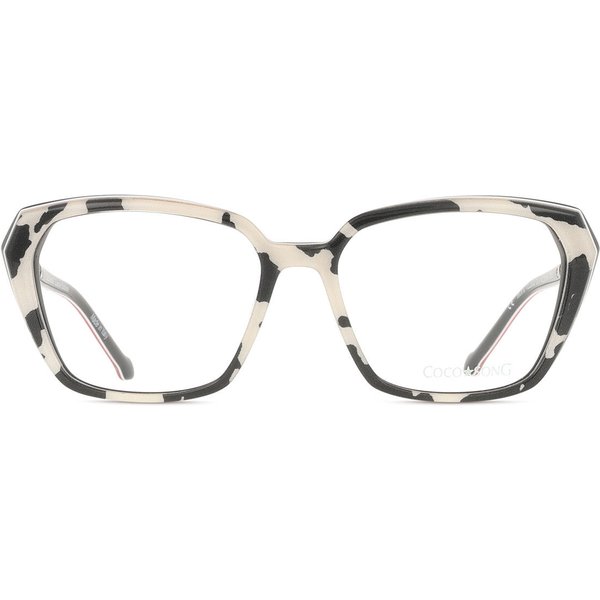 Coco Song Hope Village CV213 C04 Women’s Eyeglasses White Size 54 - Blue Light Block Available