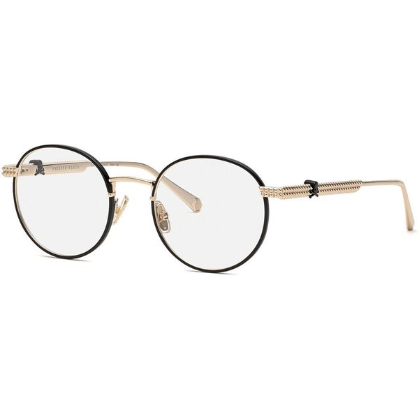 Philipp Plein VPP061V 0300 Women’s Eyeglasses Black Size 50 - Blue Light Block Available