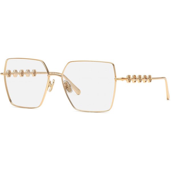 Philipp Plein VPP071S 0300 Women’s Eyeglasses Rose-Gold Size 57 - Blue Light Block Available