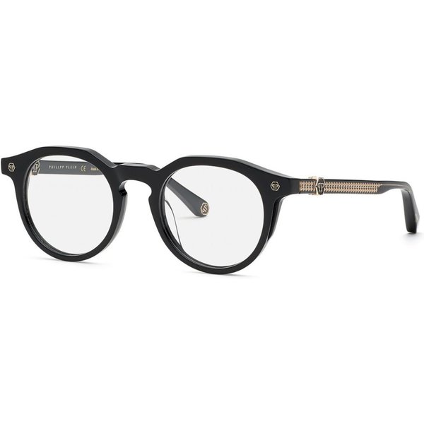 Philipp Plein VPP060M 700Y Women’s Eyeglasses Black Size 49 - Blue Light Block Available