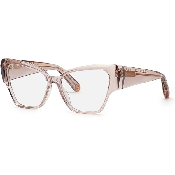 Philipp Plein VPP100 07T1 Men's Eyeglasses Brown Size 55 - Blue Light Block Available