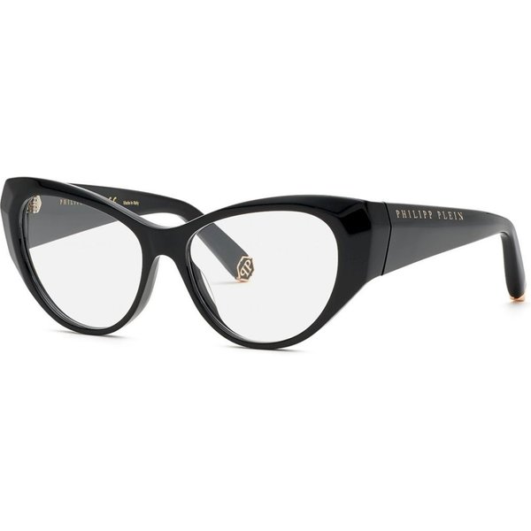 Philipp Plein VPP101 0700 Men's Eyeglasses Black Size 54 - Blue Light Block Available