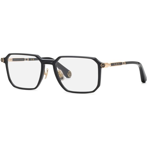 Philipp Plein VPP220M 0Z42 Men's Eyeglasses Black Size 55 - Blue Light Block Available