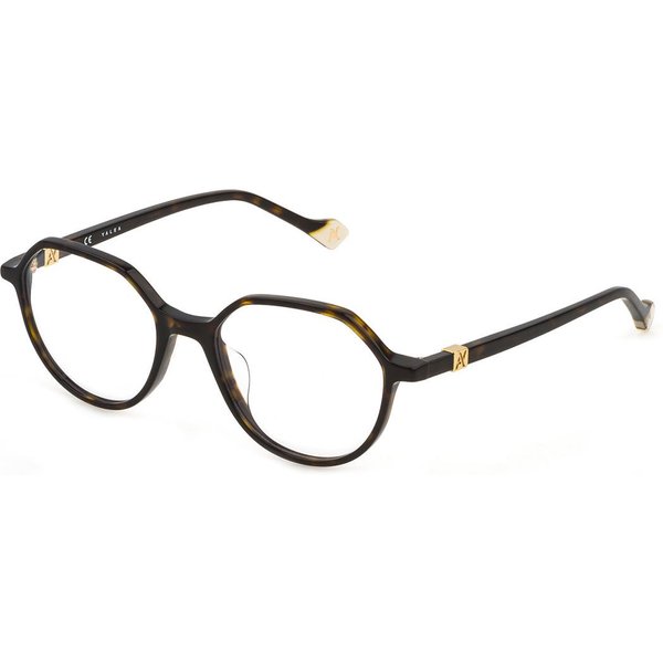 Yalea VYA019L MASAKO 0722 Women’s Eyeglasses Tortoiseshell Size 50 - Blue Light Block Available