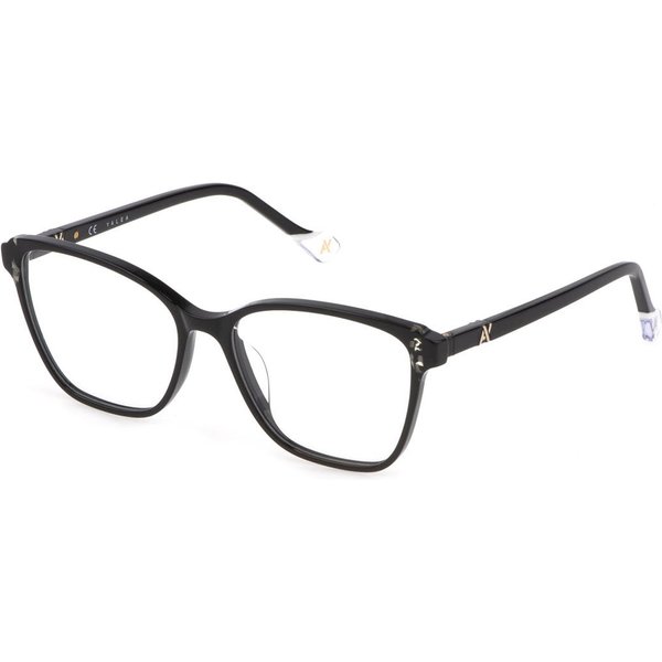 Yalea VYA062 SHIRIN 0700 Women’s Eyeglasses Black Size 54 - Blue Light Block Available