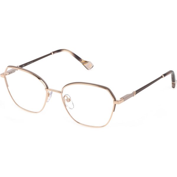 Yalea VYA073 LILIANA 02AM Women’s Eyeglasses Rose-Gold Size 54 - Blue Light Block Available