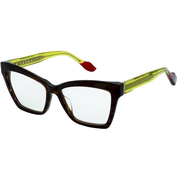 Yalea VYA173 FRIDA KAHLO 0GEQ Women’s Eyeglasses Black Size 54 - Blue Light Block Available