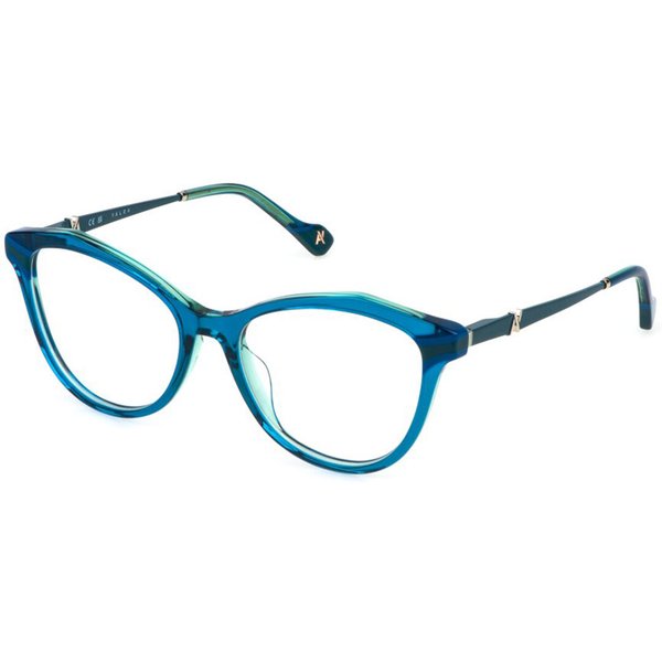 Yalea VYA163 SERENA 0U59 Women’s Eyeglasses Blue Size 53 - Blue Light Block Available