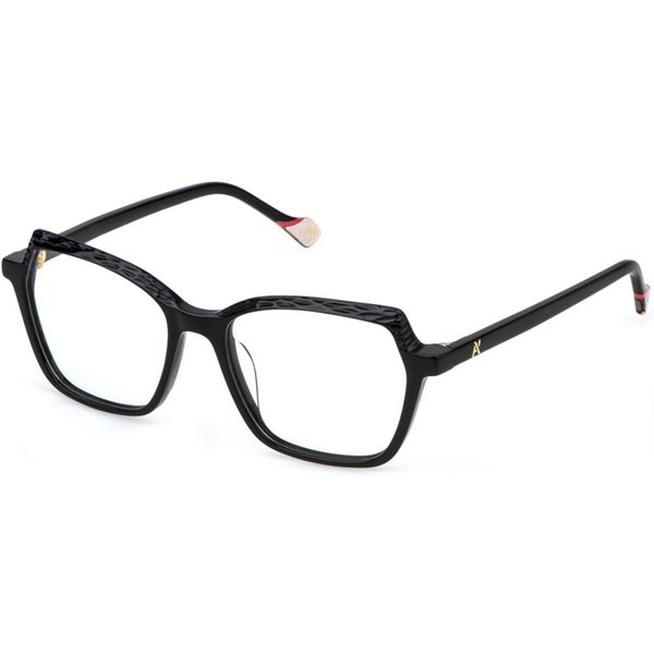 Yalea VYA169 SARA 0700 Women’s Eyeglasses Black Size 54 - Blue Light Block Available